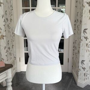 All in Motion White Short Sleeve Tee